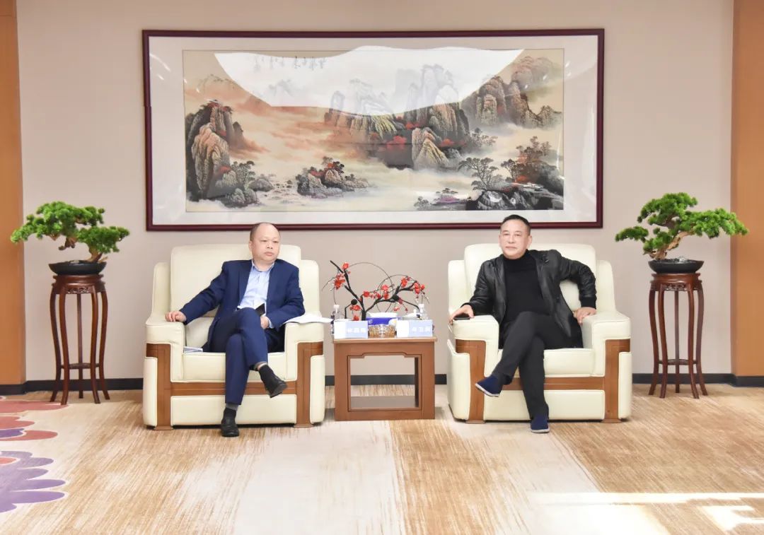 中国华融资产湖南分公司辅导一行莅临bifa必发集团调查互换(图3)
