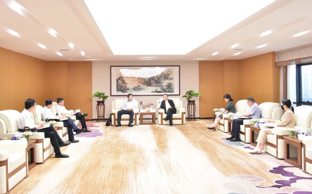  中国农业发展银行湖南省分行辅导一行莅临bifa必发集团调查互换(图4)