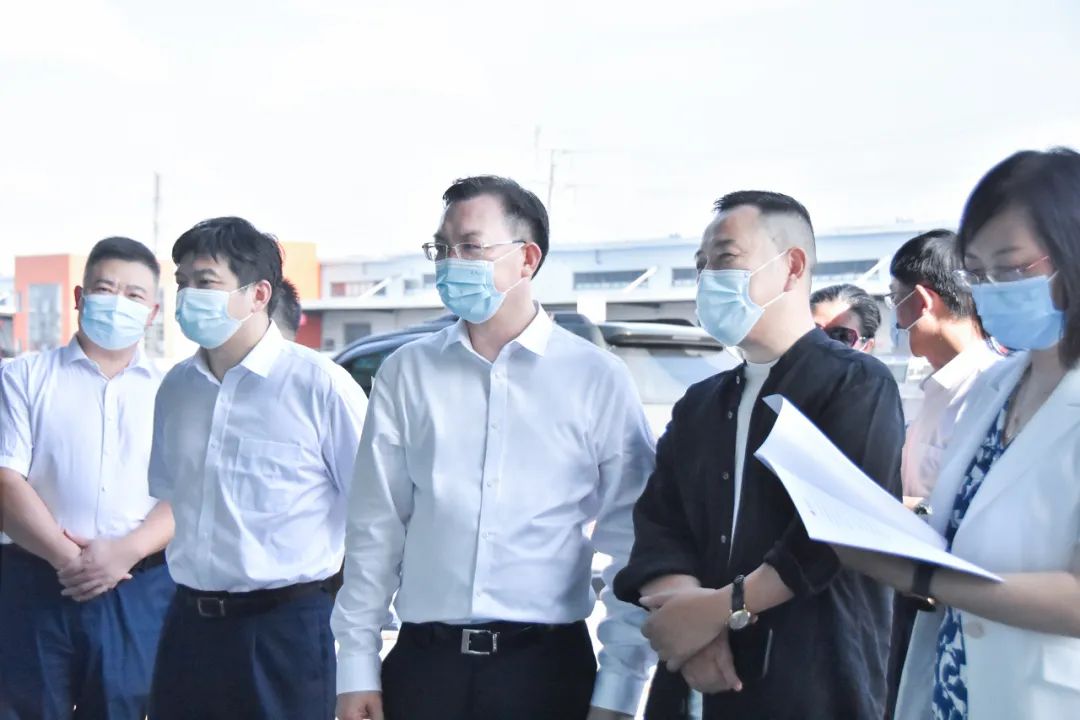 湖南省商务厅党组书记、厅长沈裕谋一行莅临bifa必发集团调查调研(图3)