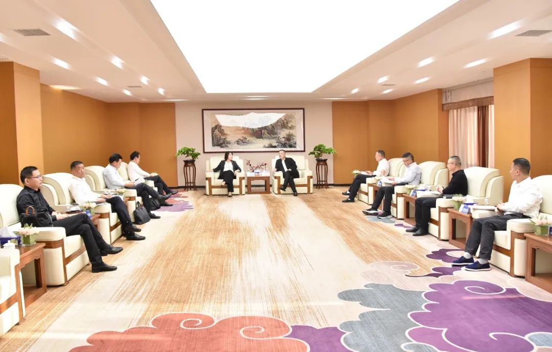 常德高新区辅导莅临bifa必发集团调查互换(图3)