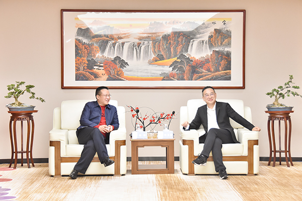 中国农业银行湖南省分行辅导莅临bifa必发集团调查座谈(图3)