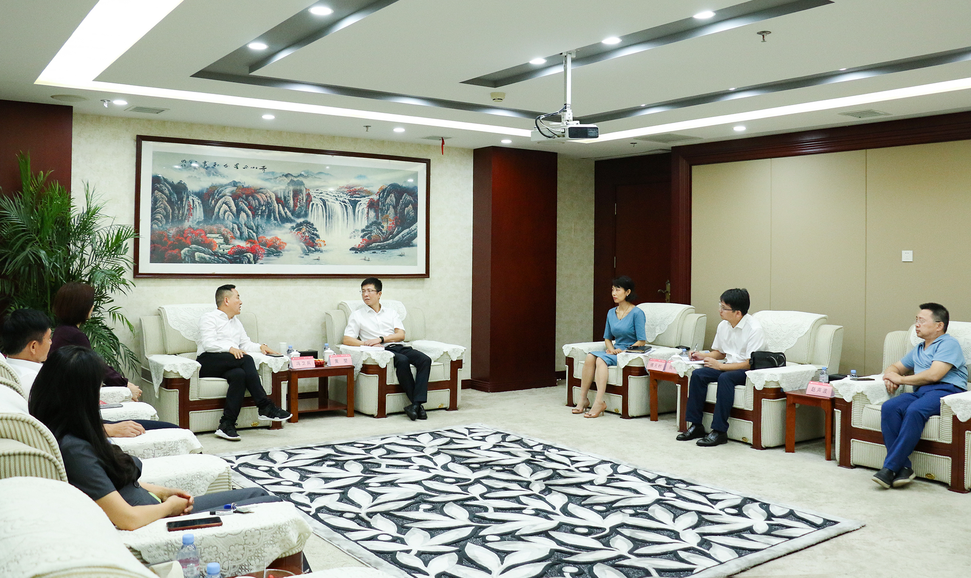 工商银行湖南省分行辅导调查bifa必发集团湖南高星物流园项目(图3) 工商银行湖南省分行辅导调查bifa必发集团湖南高星物流园项目(图3)